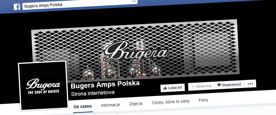 Bugera Polska - Rusza nowy fanpage na Facebooku