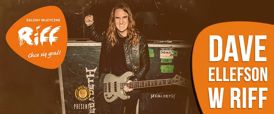 Dziś warsztaty z basistą Megadeth! - RIFF Warszawa