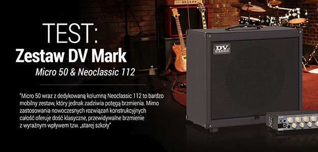 Test zestawu DV MARK Micro 50 + Neoclassic 112