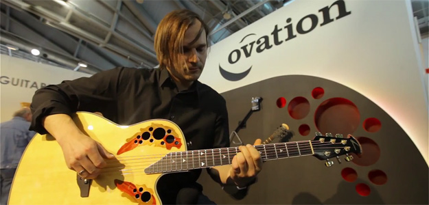 Nowe modele gitar Ovation zaprezentowane podczas MusikMesse 2015 (video)