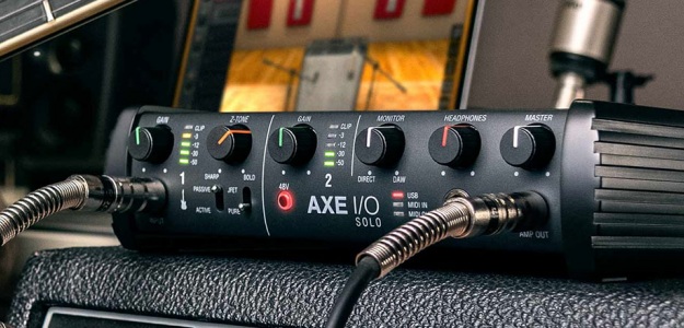 IK Multimedia Axe I/O Solo - interfejs dla gitarzysty 