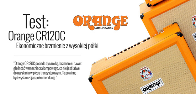 Test komba gitarowego Orange CR120C 
