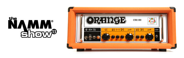 NAMM2013: Orange OR100 - 2 kanały i 100 watt lampy!