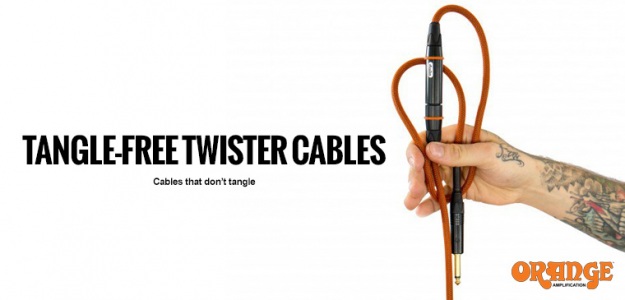 NAMM 2015:  Orange Twister - kabel, który się nie plącze