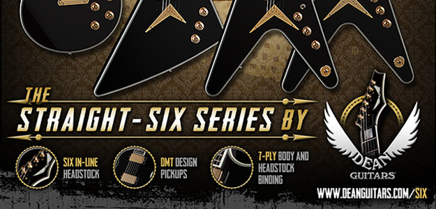 Wyjątkowa Straight-Six Series od Dean Guitars wkrótce w sprzedaży