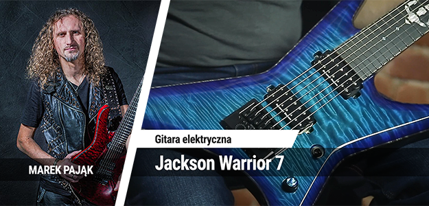 Nowa kosmiczna gitara Marka Pająka z Vader: Jackson &quot;Poseidon&quot;