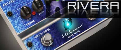 WNAMM2012: Rivera prezentuje nowy pedał - 3D Shaman