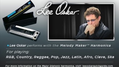 Lee Oskar Demonstrates - The Melody Maker Harmonica