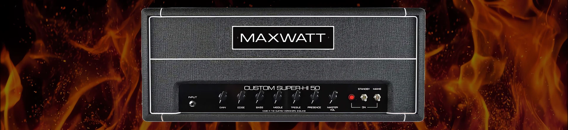 Hiwatt i Mike Fortin przedstawiają Maxwatt Custom Super-Hi 50