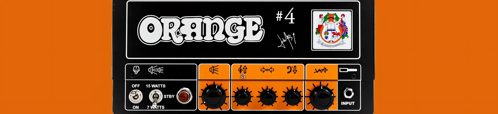 Orange #4 Jim Root Terror - Sygnatura gitarzysty Slipknota