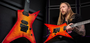 Solar Guitars XF6FRFSB - Maszyna do metalu made in Europe