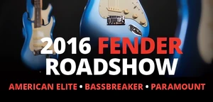 Trwa Fender Roadshow - Sprawdź najnowsze gitary i wzmacniacze!