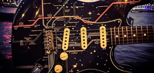 Niezwykły Night Tube Stratocaster od Fender