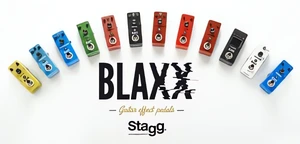Stagg prezentuje pełną gamę efektów gitarowych Blaxx