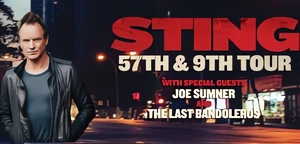 Sting promuje swoją najnowszą płytę podczas trasy 57TH & 9TH