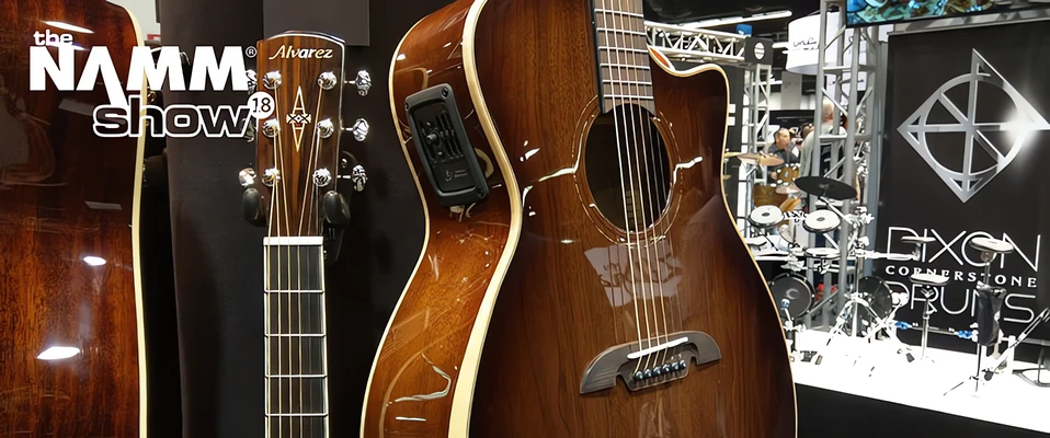 NAMM'18: Najnowsze gitary Alvareza na targach w USA [VIDEO]