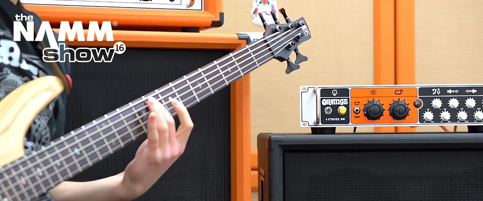 NAMM2016: Orange 4 Stroke - Wzmacniacz dla wymagających basistów