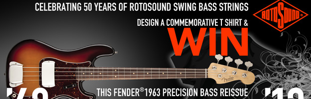 Konkurs Rotosound: Wygraj Fendera '63 Precision Bass!