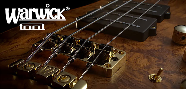 Justin Chancellor (Tool) z nową sygnaturą Warwicka!