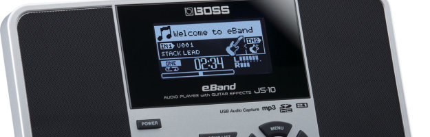 Boss eBand JS-10, czyli gitarowe karaoke - następne pokolenie.