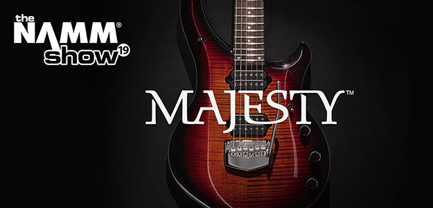 NAMM'19: John Petrucci oraz Ernie Ball Music Man przedstawiają Majesty'19