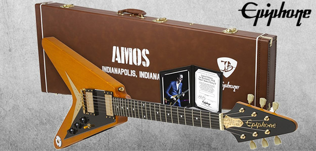 Epiphone i Joe Bonamassa prezentują 1958 &quot;Amos&quot; Korina Flying-V Outfit