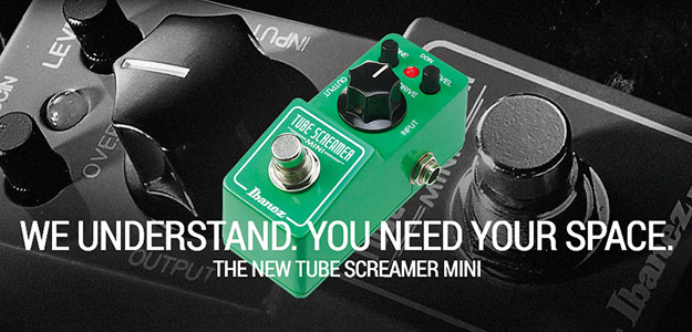 Ibanez wskrzesza legendę - Oto Tube Screamer Mini