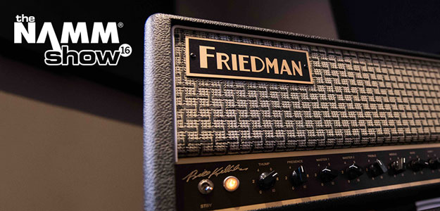 High gainowy Friedman Butterslax i cztery nowe kostki pokazane na NAMM 2016
