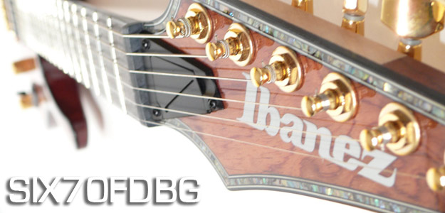 Test gitary elektrycznej Ibanez SIX70FDBG
