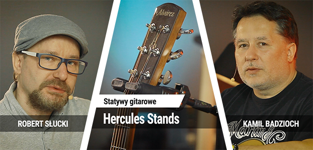 Test statywów gitarowych Hercules Stands