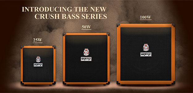 Orange Amplification przedstawia nowe comba serii Crush Bass