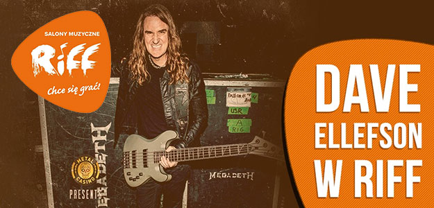 Dziś warsztaty z basistą Megadeth! - RIFF Warszawa