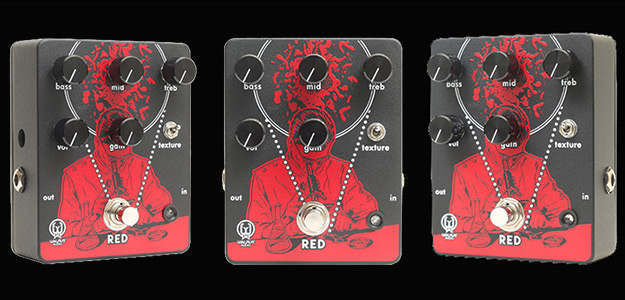 NAMM2017: Nadchodzi &quot;RED&quot; - High gain od Warlus Audio