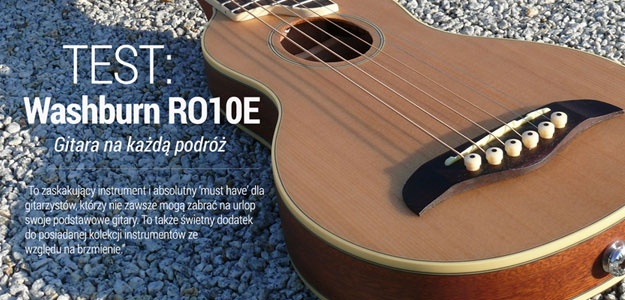 Sprawdziliśmy gitarę podróżną Washburn Rover Travel RO10E