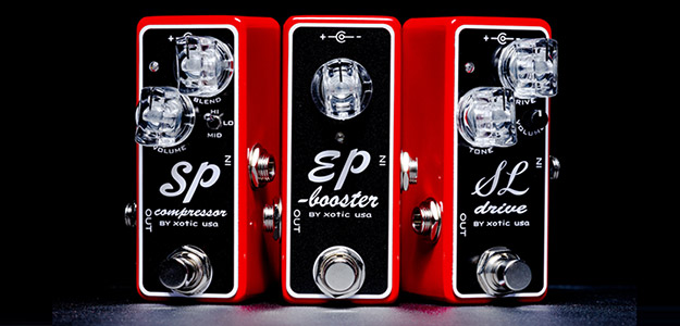 Xotic Effects przedstawia bestsellery w limitowanych wersjach 