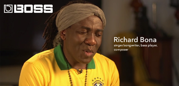 Richard Bona, BOSS RC-30 i nie tylko...