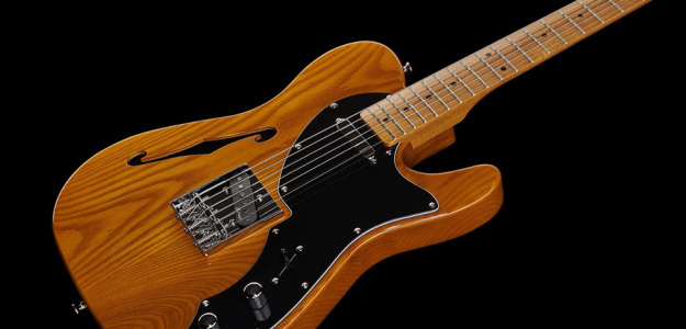 Baryton i thinline Tele od Harley Benton