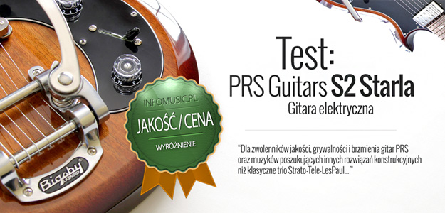 PRS S2 Starla: test gitary elektrycznej 