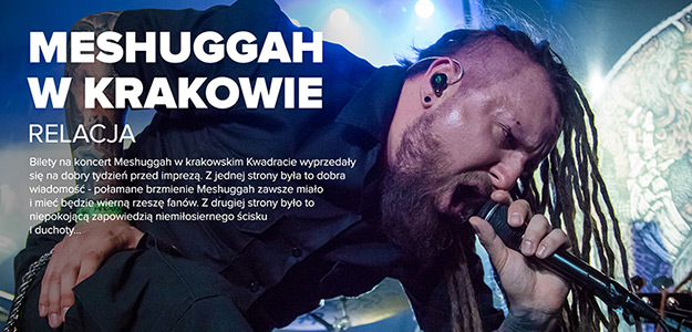RELACJA: Meshuggah - Podróż do galaktyki szaleństwa