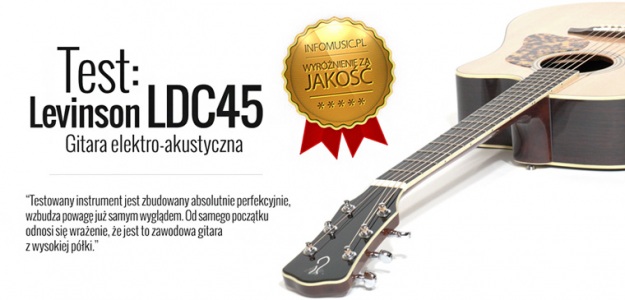 Test gitary elektro-akustycznej Levinson LDC45