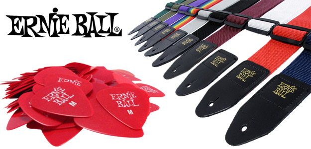 Wakacyjna dostawa akcesoriów gitarowych od Ernie Ball