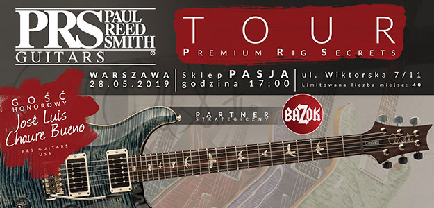 Zarezerwuj miejsce na &quot;PRS Guitars TOUR&quot; - Zobacz