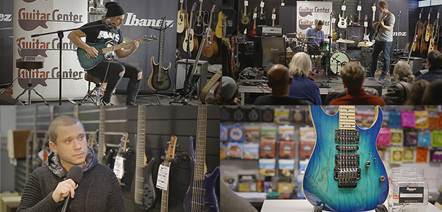 RELACJA: Ibanez Guitar Day w łódzkim Guitar Center 12.12.2017