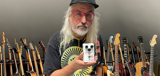 Fuzz/sustainer od EHX i gitarzysty Dinosaur jr. 