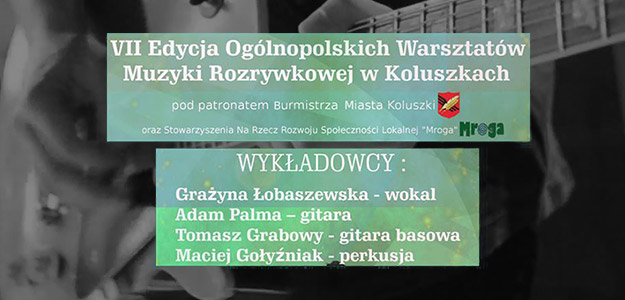 Ruszają Ogólnopolskie Warsztaty Muzyki Rozrywkowej