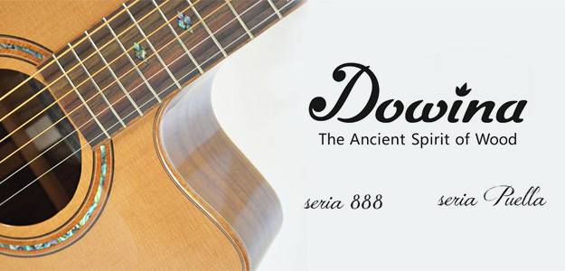 Seria 888 i Puella od Dowina Guitars już w sprzedaży