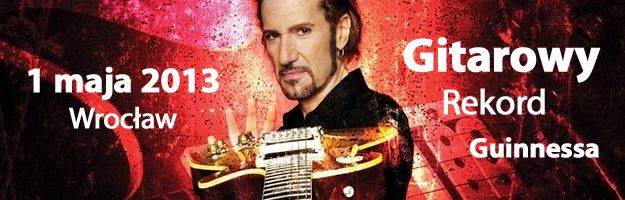 Gitarzysta KISS zagra na Gitarowym Rekordzie Guinnessa!