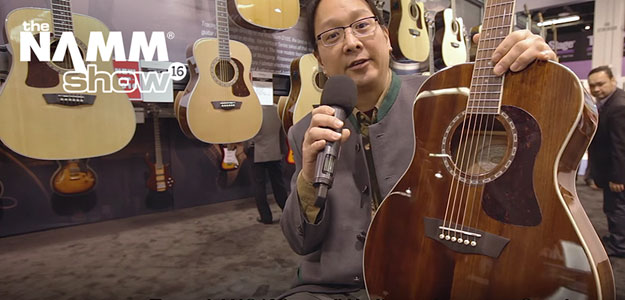NAMM2016: Washburn HG12S - Nowy akustyk z serii Heritage [Video]