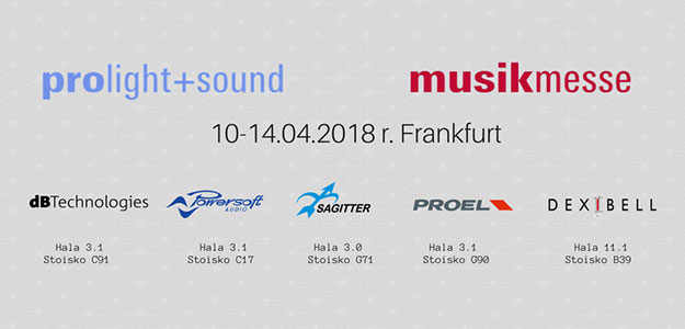 Produkty SoundTrade na targach ProLight+Sound & Musikmesse