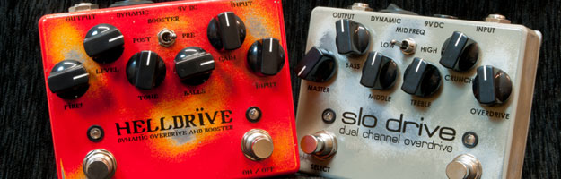 TEST efektów gitarowych firmy Weehbo - Hell Drive i Slo Drive